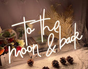 Custom Neon Sign, Neon Sign, Wedding Sign, Wall Art, Gift for Her, Personalized Gifts, Home Decor, wedding Decor, Birthday Gifts, Neon Bar