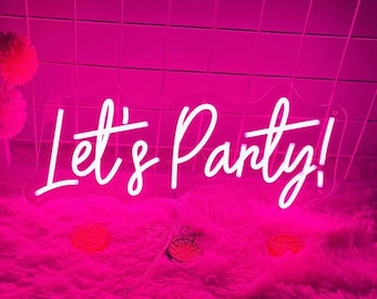 Custom Neon sign, Party neon sign, Welcome sign, Neon sign , LED neon sign, Name neon sign, Party sign, Party custom neon sign, Party decor