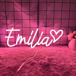 Custom neon sign, Name neon sign, LED neon sign, Neon sign for Kids, Personalized Gifts, Birthday gifts, Welcome sign, Wall  decor
