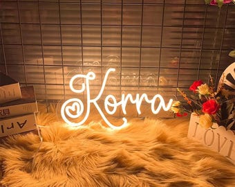 Name neon sign, Custom neon sign, Wall decor, LED light, Neon sign art, Neon sign name, Home decor, Kids room decor, Neon sign for kids