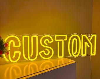 Custom Neon Sign| Neon Sign| Custom Logo Sign| Personalized Gifts| Custom Wedding Sign| Gift For Her| LED Sign| Room Decor| Birthday Gift