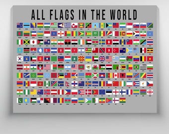 World Flags Mug, 256 International Coffee Cup, Travel and Geography  Learning Gift, Kids Students, School Classroom, Global Countries - Etsy