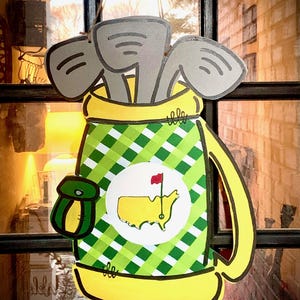 Masters Golf Tournament Door Hanger