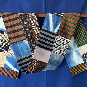 Boro-stil lapptäcke - Batik, Shibori, Handvävda Textilier