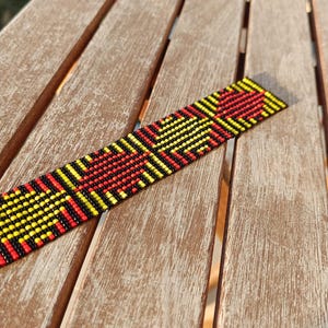 beaded bracelet pattern