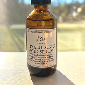 Triple-Weight 1.5% Hyaluronic Acid Serum 1oz, 2oz | w/ PHA, Mineral Complex, Botanical Ferments, & Hydrolyzed Rice Protein | Vegan Skincare