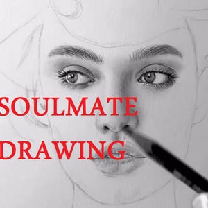 Psychic Soulmate tekenen en lezen. Paranormaal kunstenaar. Soulmate-schets. Digitale levering: 5-11 uur