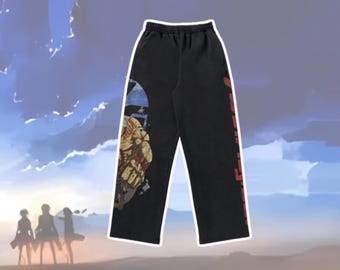 Pantalon De Sport Attack On Titan - Jogging Anime Manga Confortable