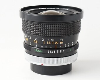 Canon FD 17mm F/4 Early o Breech Mount Super - Etsy Canada