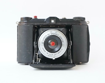 Vintage 1950's Ansco Speedex Junior 120 film folding Camera