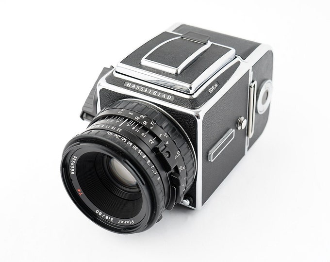 Vintage Hasselblad 501C/M Medium Format Film Camera W/ Zeiss Planar