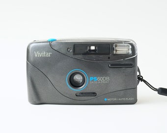 Vintage Vivitar PS60DB 35mm film Point & Shoot Camera