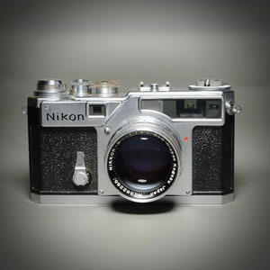 Vintage Nikon SP Rangefinder Camera Body w/ Nikkor 50mm f/1.4 S.C lens