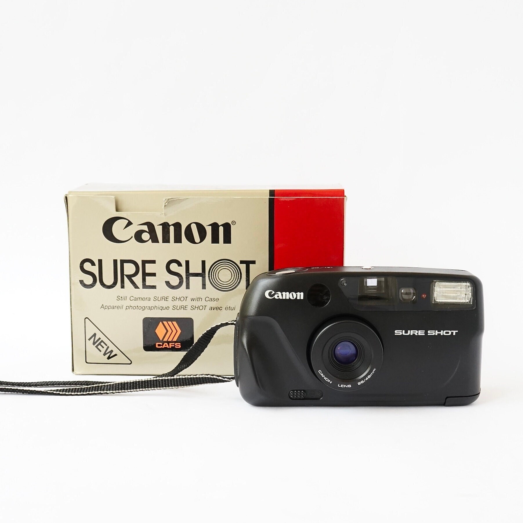 Vintage Canon Autoboy New Sure Shot 28/48mm Point and Shoot