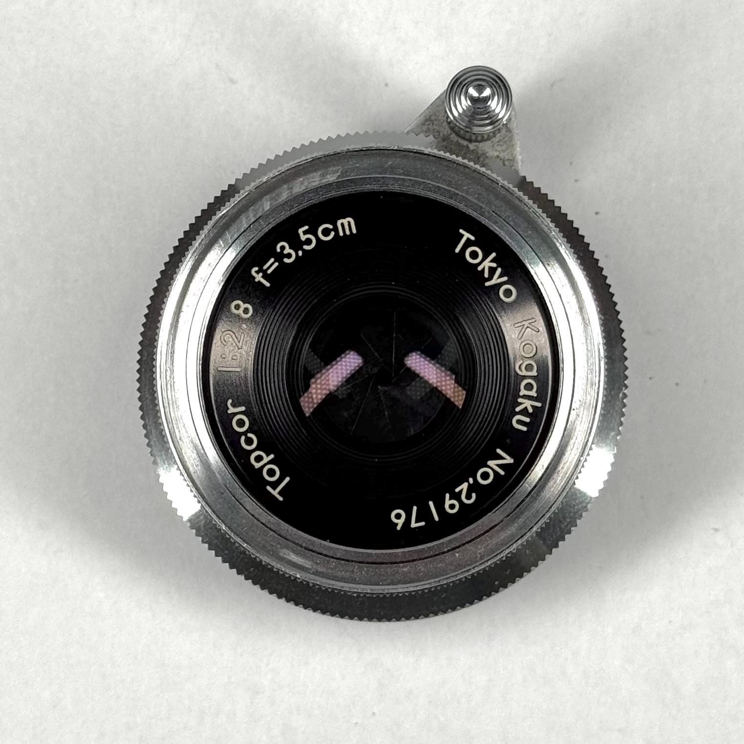 Vintage Tokyo Kogaku TOPCOR 3.5cm (35mm) F/2.8 Wide Angle