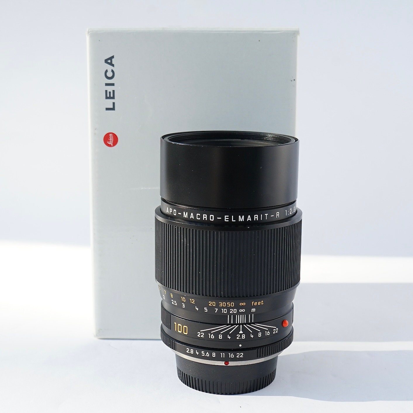 Leica Apo-macro-elmarit-r 100mm F/2.8 Lens MODIFIED for NIKON F 