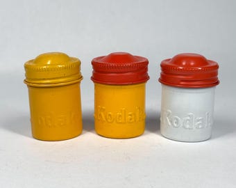 Vintage 1950's KODAK 35mm film metal canister for geocaching