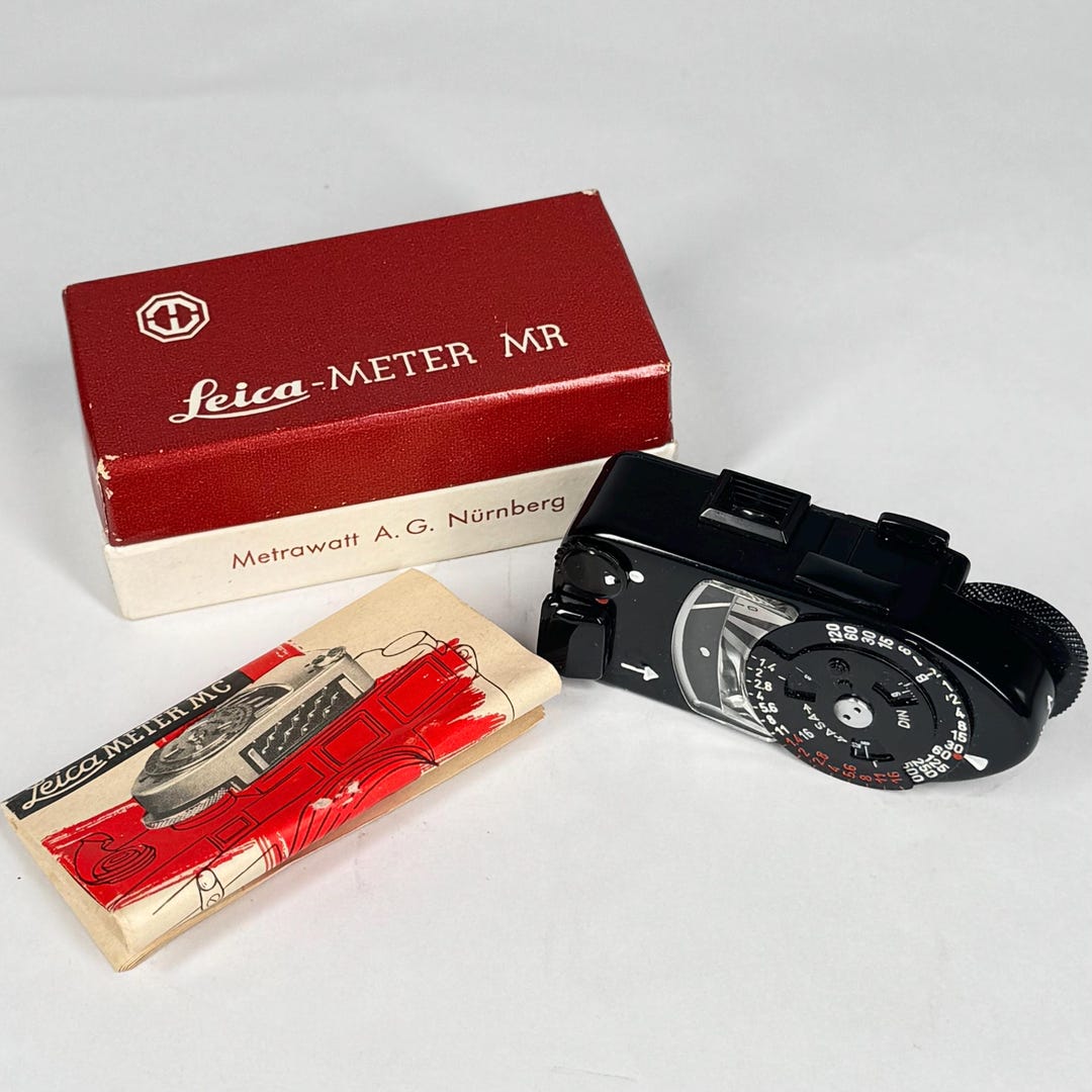Leica Meter MR Black Paint Light Meter W/box for M4/M3/M2