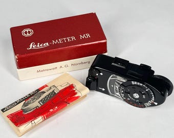 Leica Meter MR Black Paint Light Meter W/box for M4/M3/M2