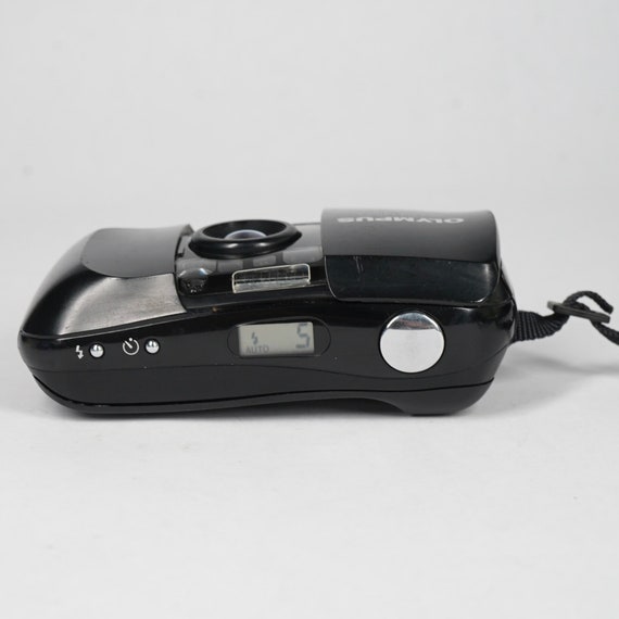 Olympus μ mju 1 AF Black Film Camera Olympus MJU I µ[mju:]-1 35mm 1:3,5 AF lens point & shoot