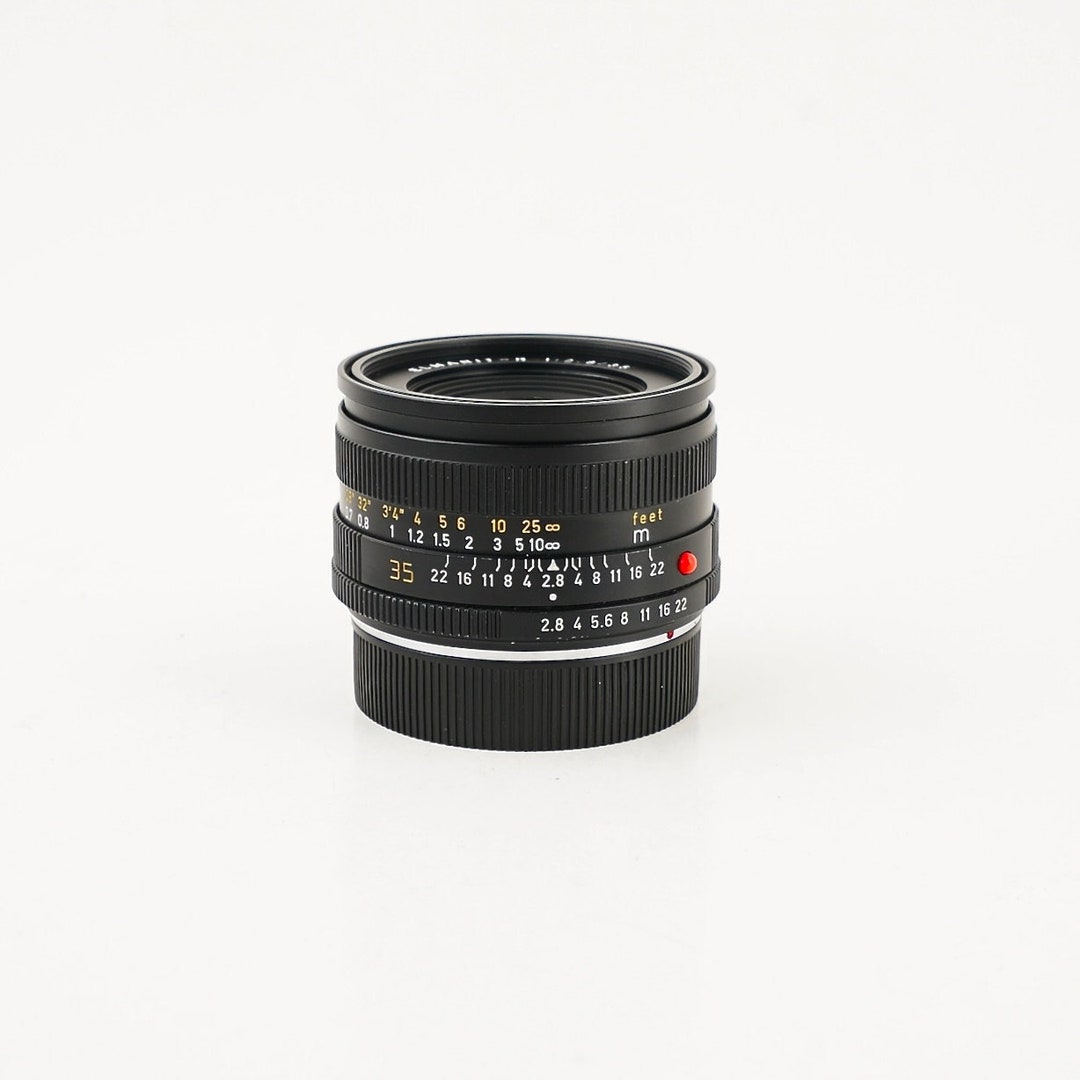 Objectif Leica Elmarit-R 28mm F/2.8 – Monture Leica R, Grand-angle, Made In Germany