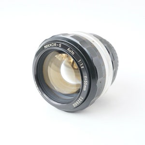 Nikon NIKKOR-S Auto 55mm f/1.2 Non-Ai lens for Nikon F SLR cameras