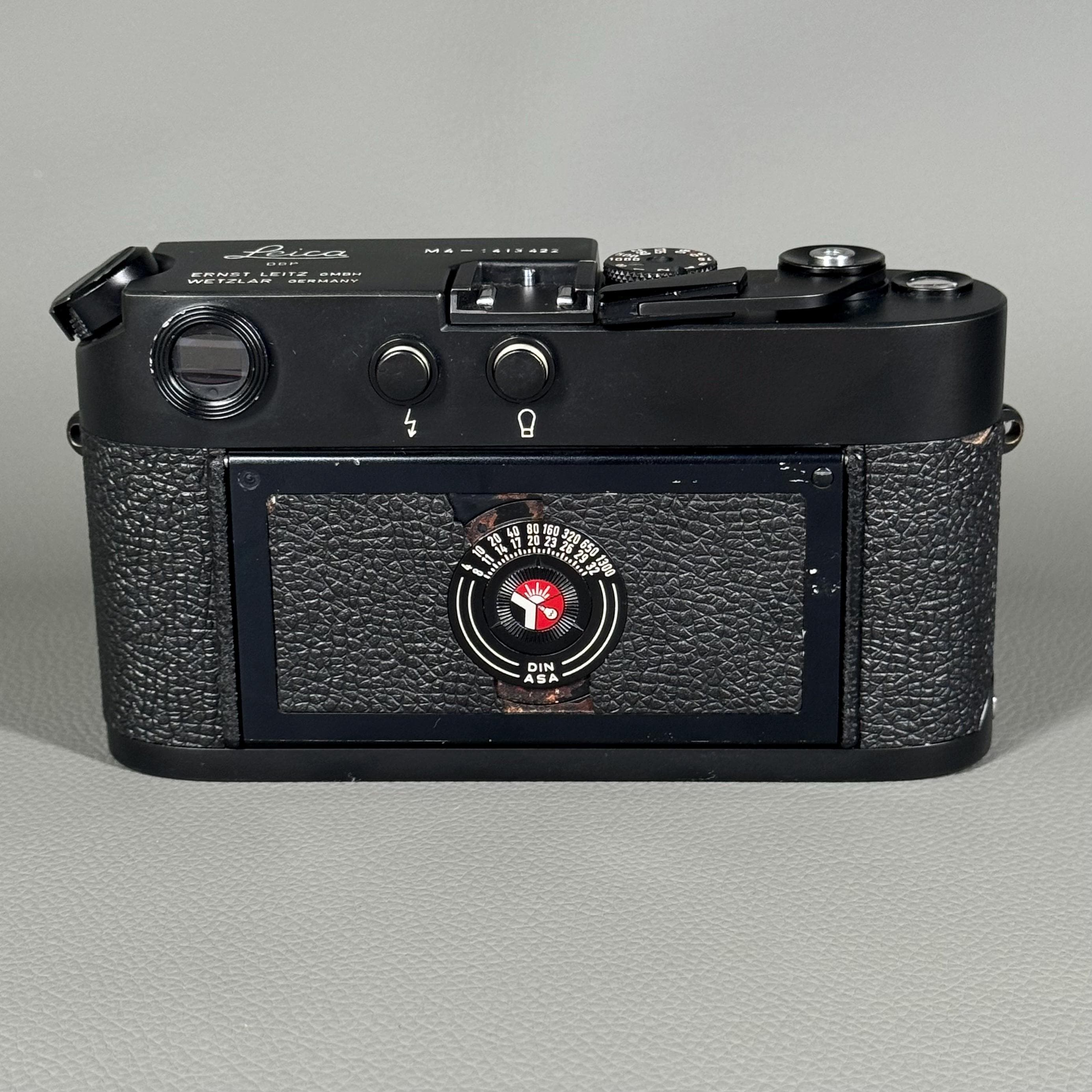 フィルムカメラ Leica M4 black Ex Leica M4 Rangefinder Film Camera Body No.124xxxx Black