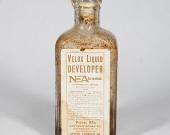 アンティーク 1910 年代 イーストマン コダック アンバー ガラス 暗室