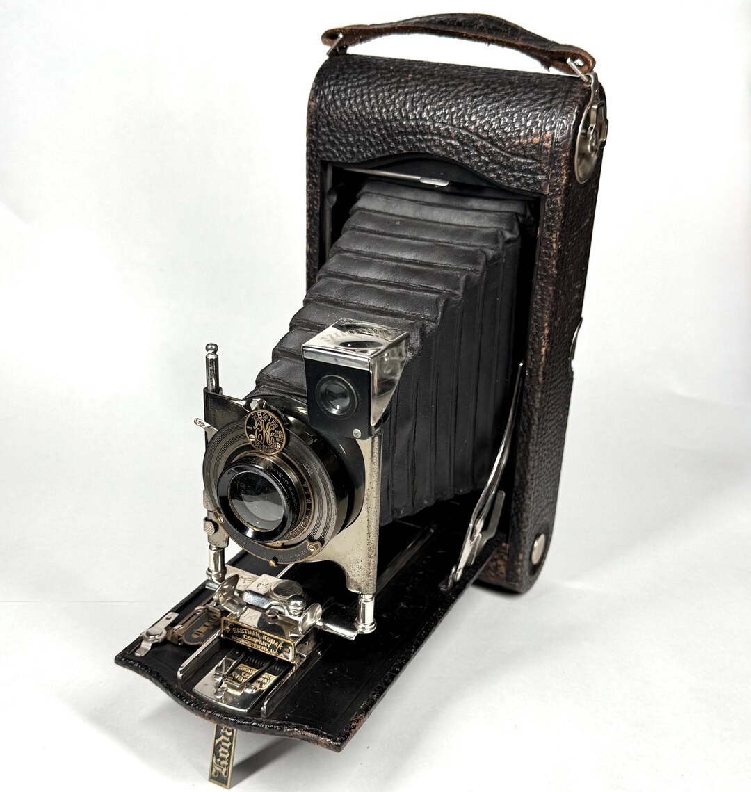 Antique 1920's Eastman Kodak No. 3-A Autographic Folding Bellows Camera ...