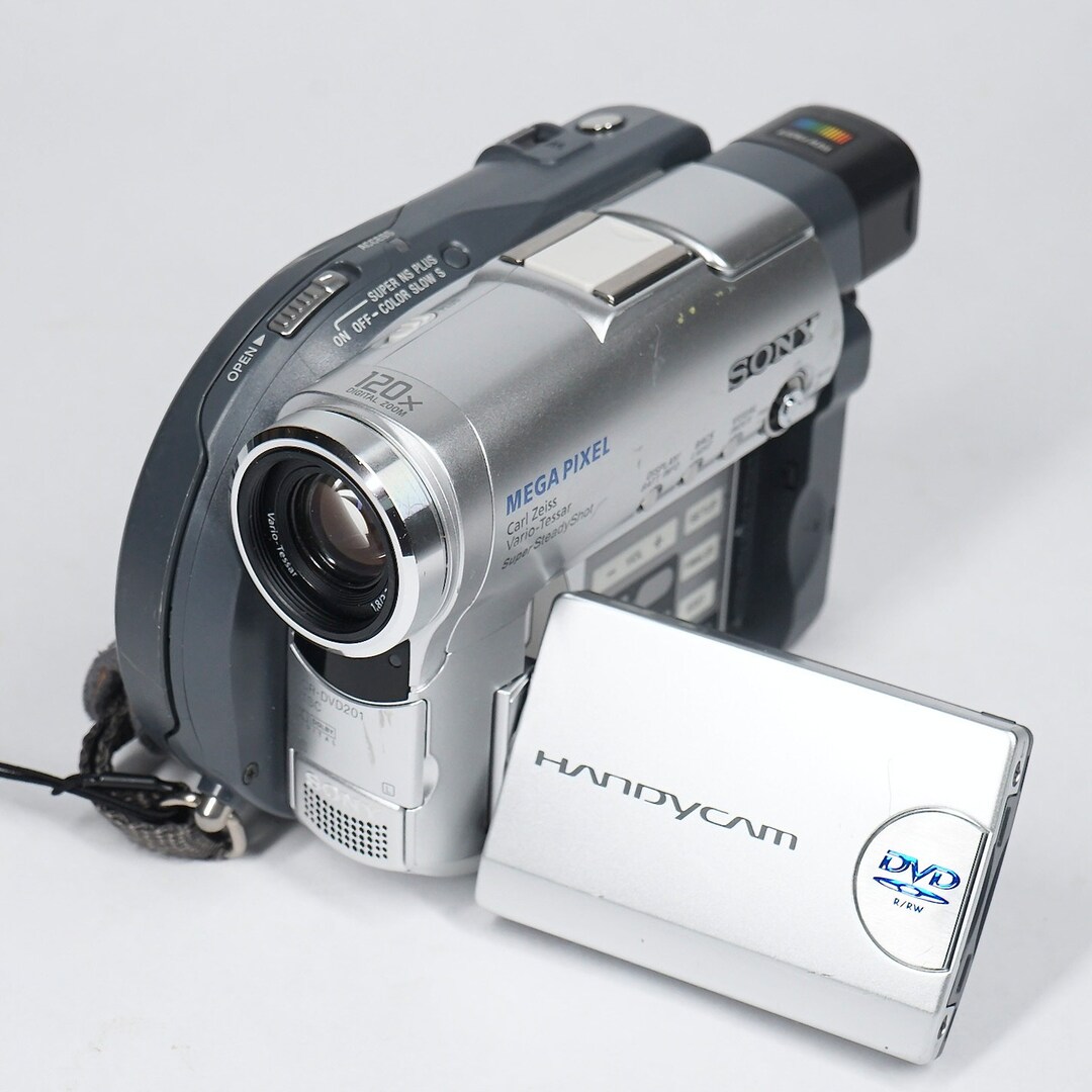 Vintage Sony Handycam DCRDVD201 DVDR/RW Video Camcorder Camera Etsy