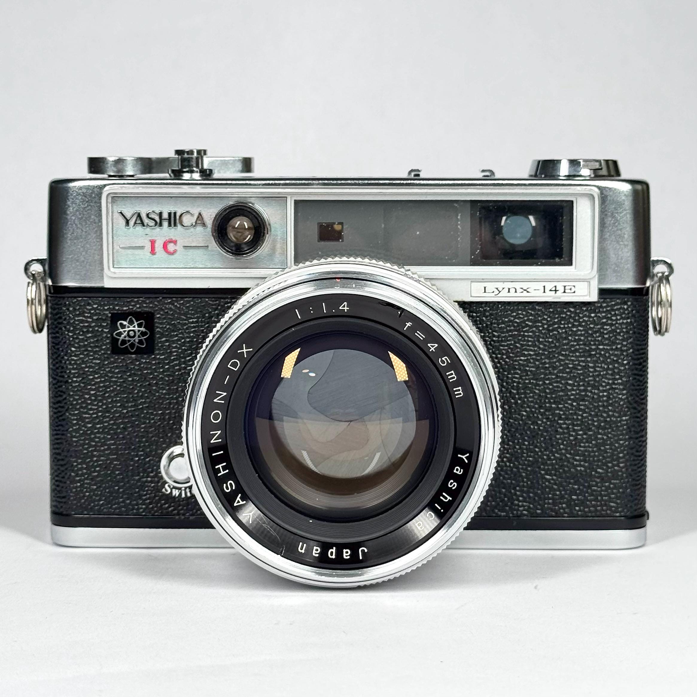 Vintage Yashica Lynx 14E IC 35mm Film Rangefinder Camera With