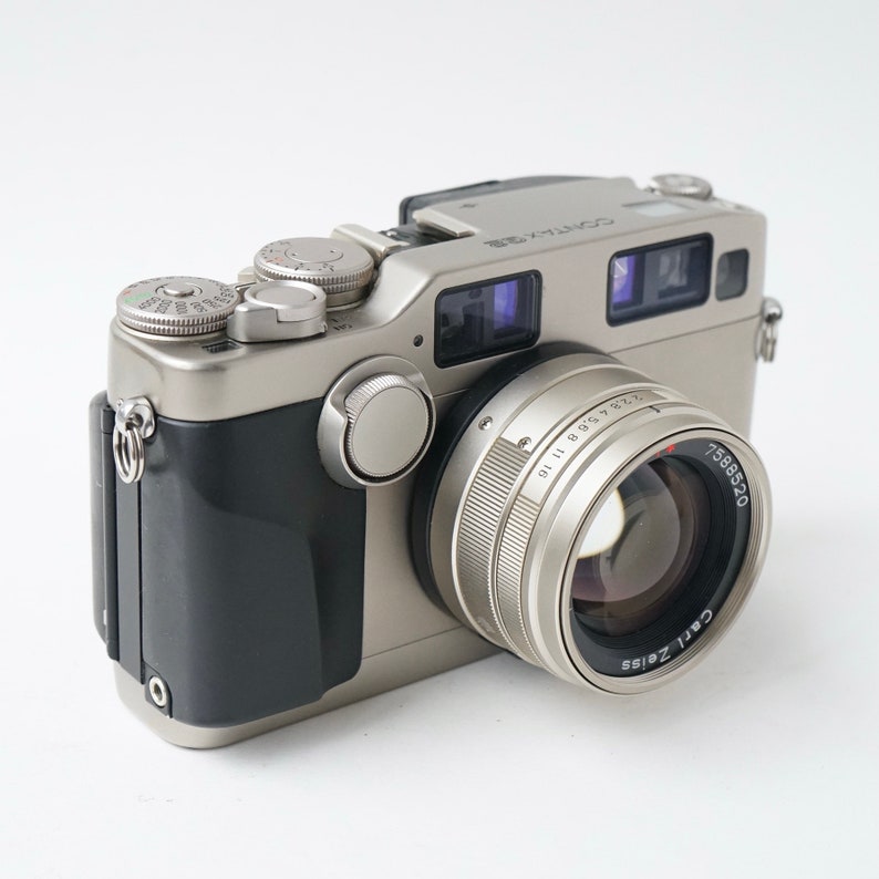 Vintage CONTAX G2 Autofocus Rangefinder Camera W/ Zeiss Planar Etsy