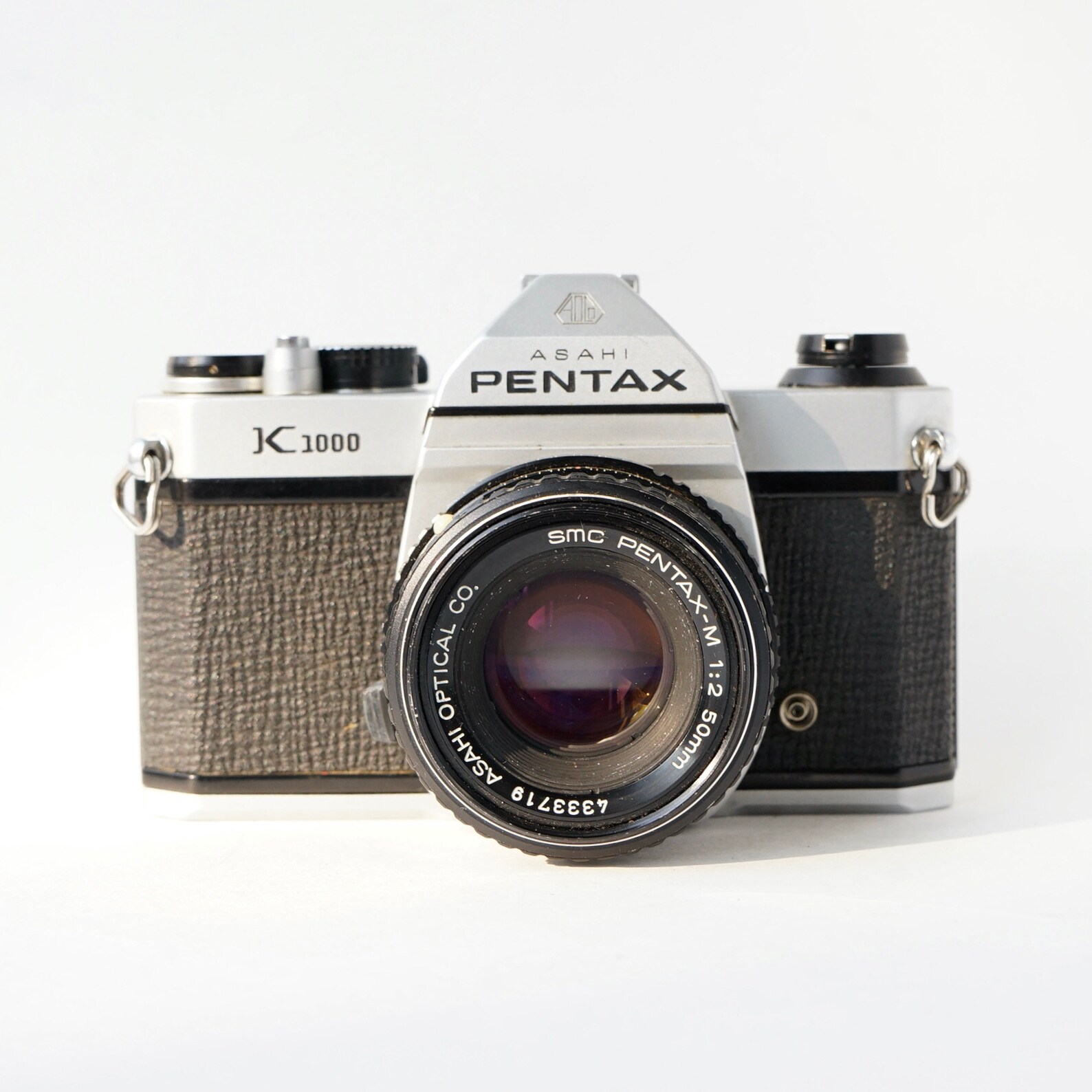 Vintage Asahi Pentax K1000 35mm Film Camera W Smc Pentax M Etsy