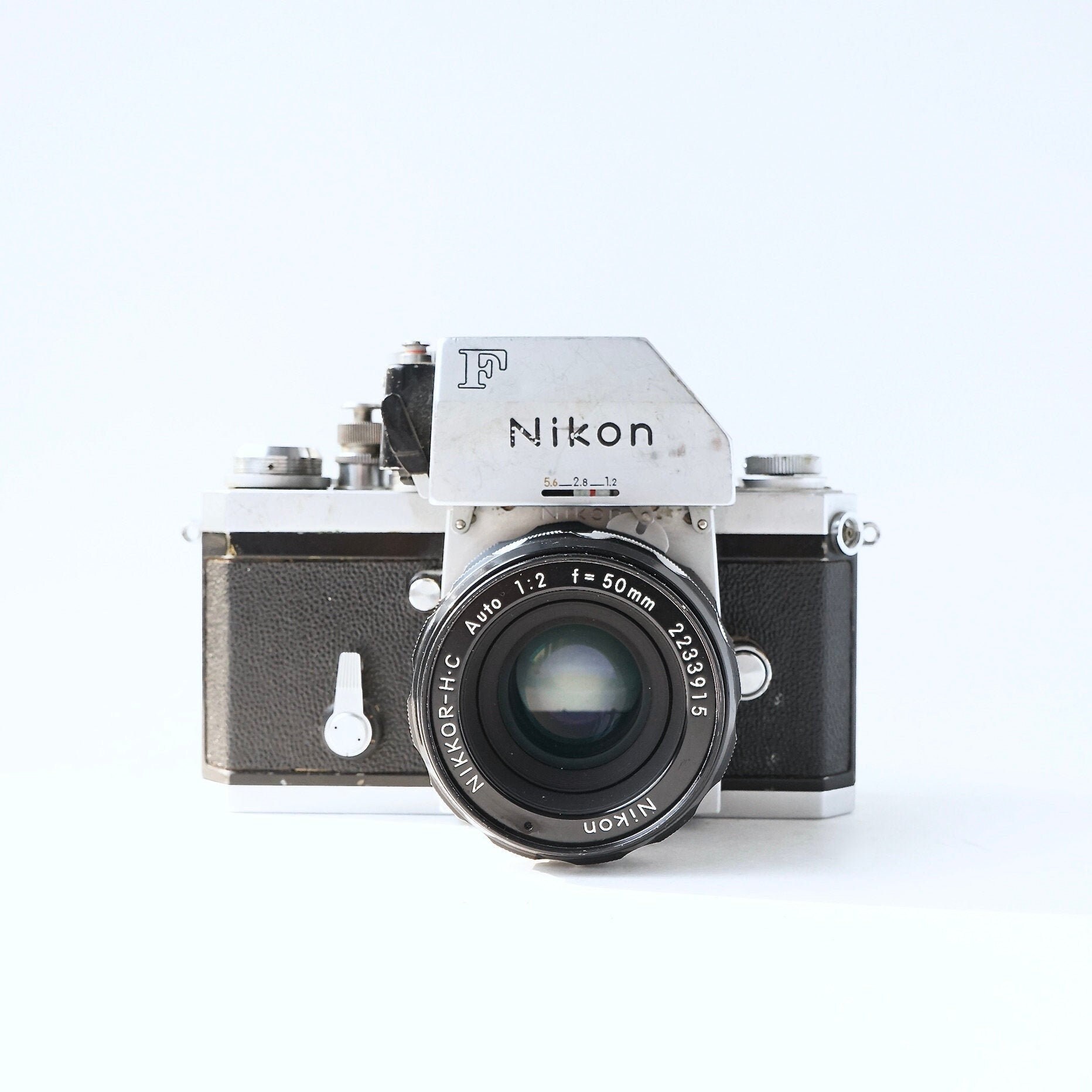 Vintage Nikon F Ftn SLR 35mm Film Camera W/ Nikkor-h-c 50mm - Etsy