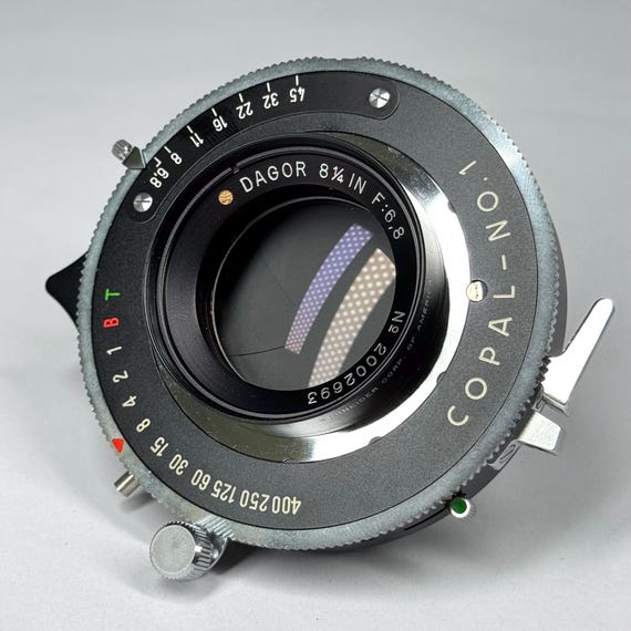 フィルムカメラ DAGOR 81/4 F:6.8 Gold Dot COPAL-NO.1 Goerz 8 1/4