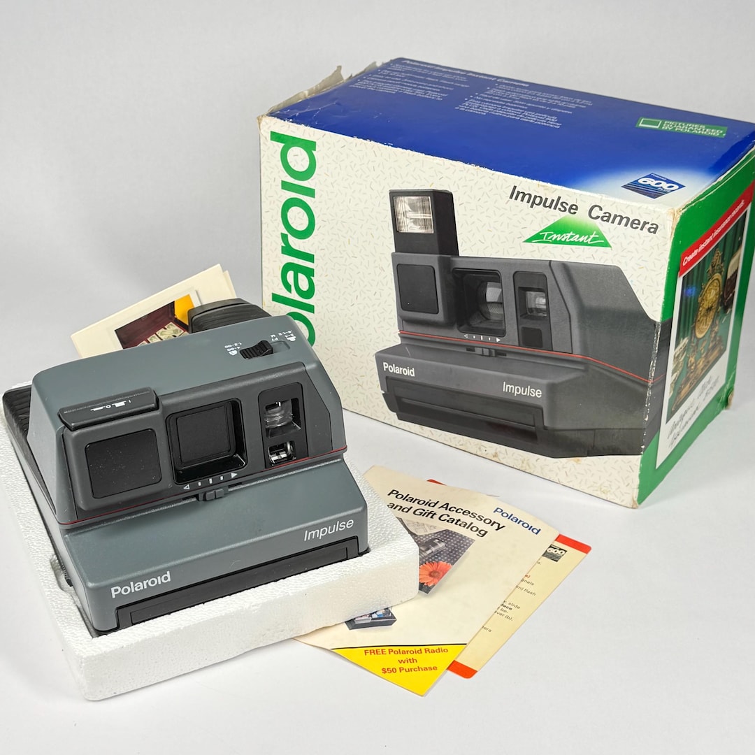 Polaroid Cameras Impulse 600 Polaroid Vintage 80's POLAROID
