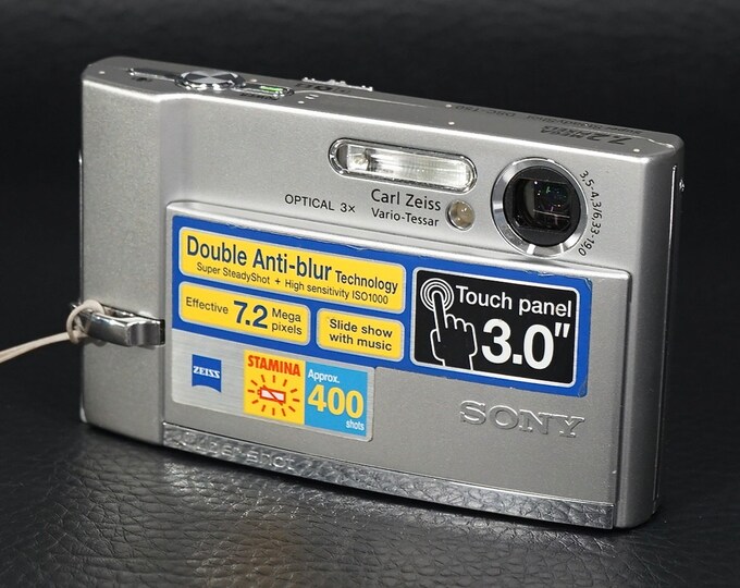 Vintage Sony Cybershot DSCT50 Y2K Pointandshoot