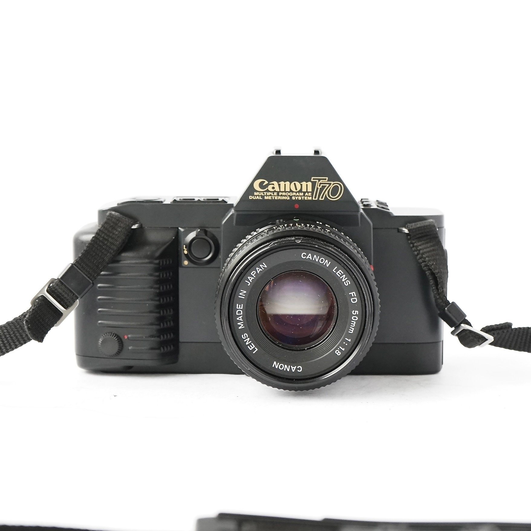 Canon T70　35-70mm／Speedlite 277T Canon T70 35mm SPEEDLITE 277T Camera MACRO 62 No. 827434
