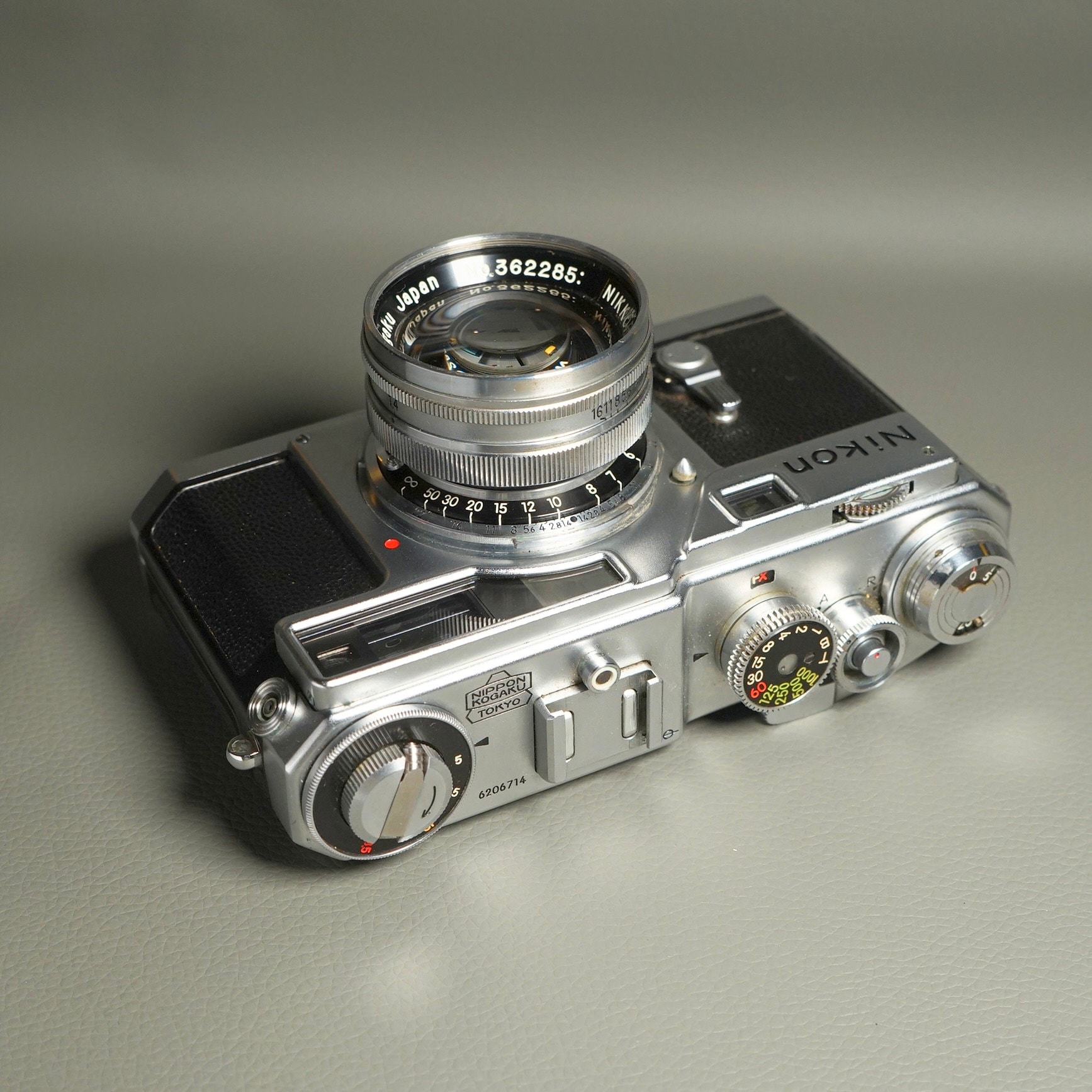 Vintage Nikon SP Rangefinder Camera Body W/ Nikkor 50mm F Vintage Nikon SP Rangefinder Camera Body W/ Nikkor 50mm F