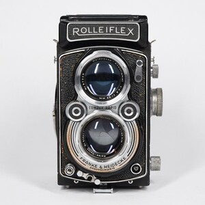 Rolleiflex 2.8A Type 1 TLR 6x6 Camera W/ Zeiss Opton Tessar 80mm F
