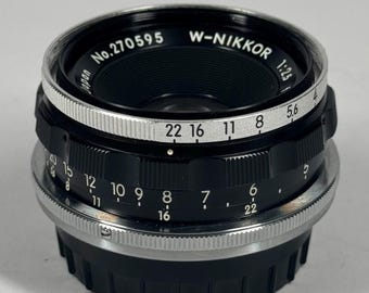 Nippon Kogaku W-nikkor F/2.5 F=3.5cm 35mm Wide-angle Rangefinder