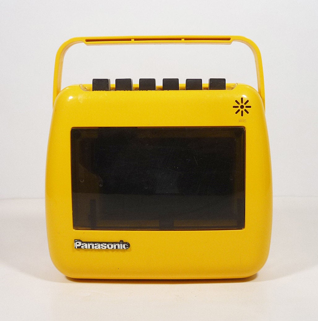 Vintage Panasonic “take N' Tape” RQ-711S Portable Cassette Player