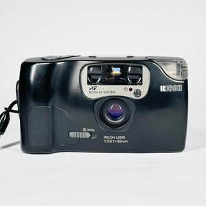 Vintage 80's Ricoh Shotmaster AF SUPER Point Shoot Compact 35mm