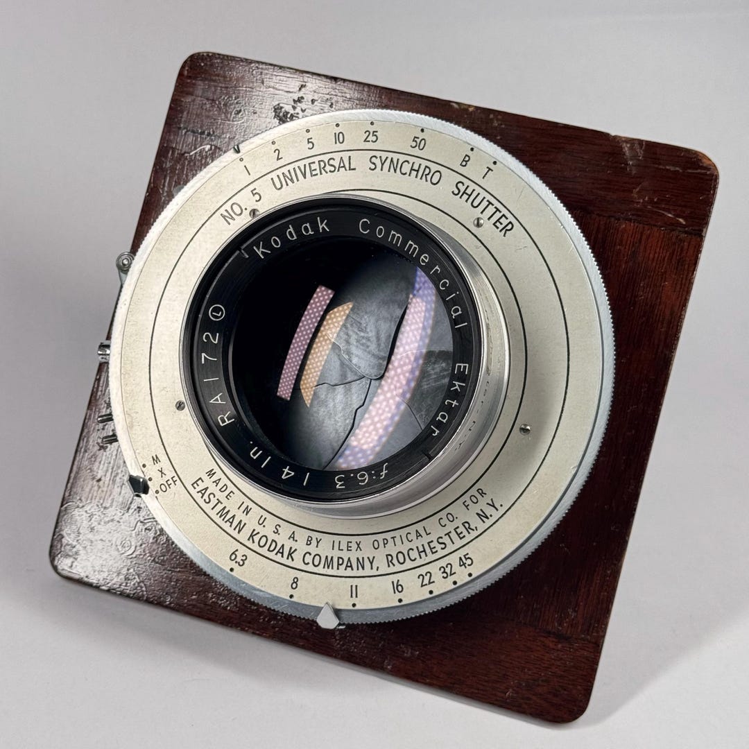 【美品】Kodak commercial Ektar f6.3 12inch Kodak Commercial Ektar 8 1/2