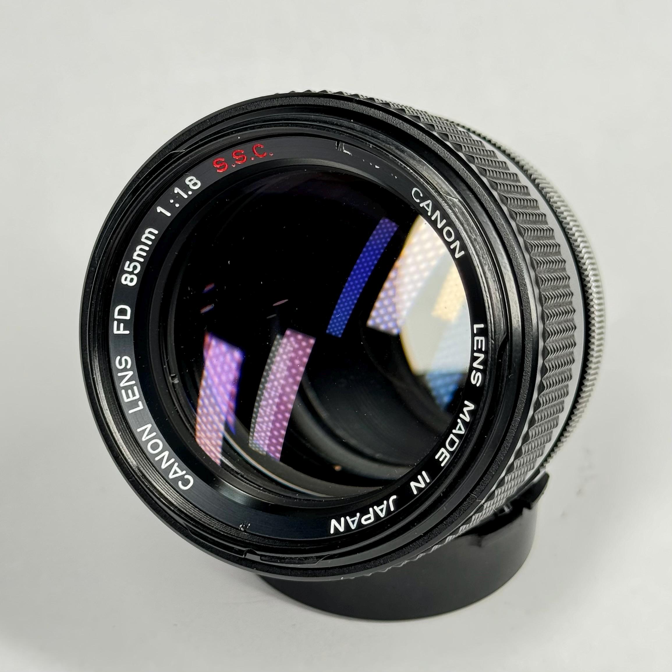 Canon FD 85mm F1.8 単焦点レンズ Canon FD 85mm F1.8 S.S.C レビュー | 赤城山をもっと!!