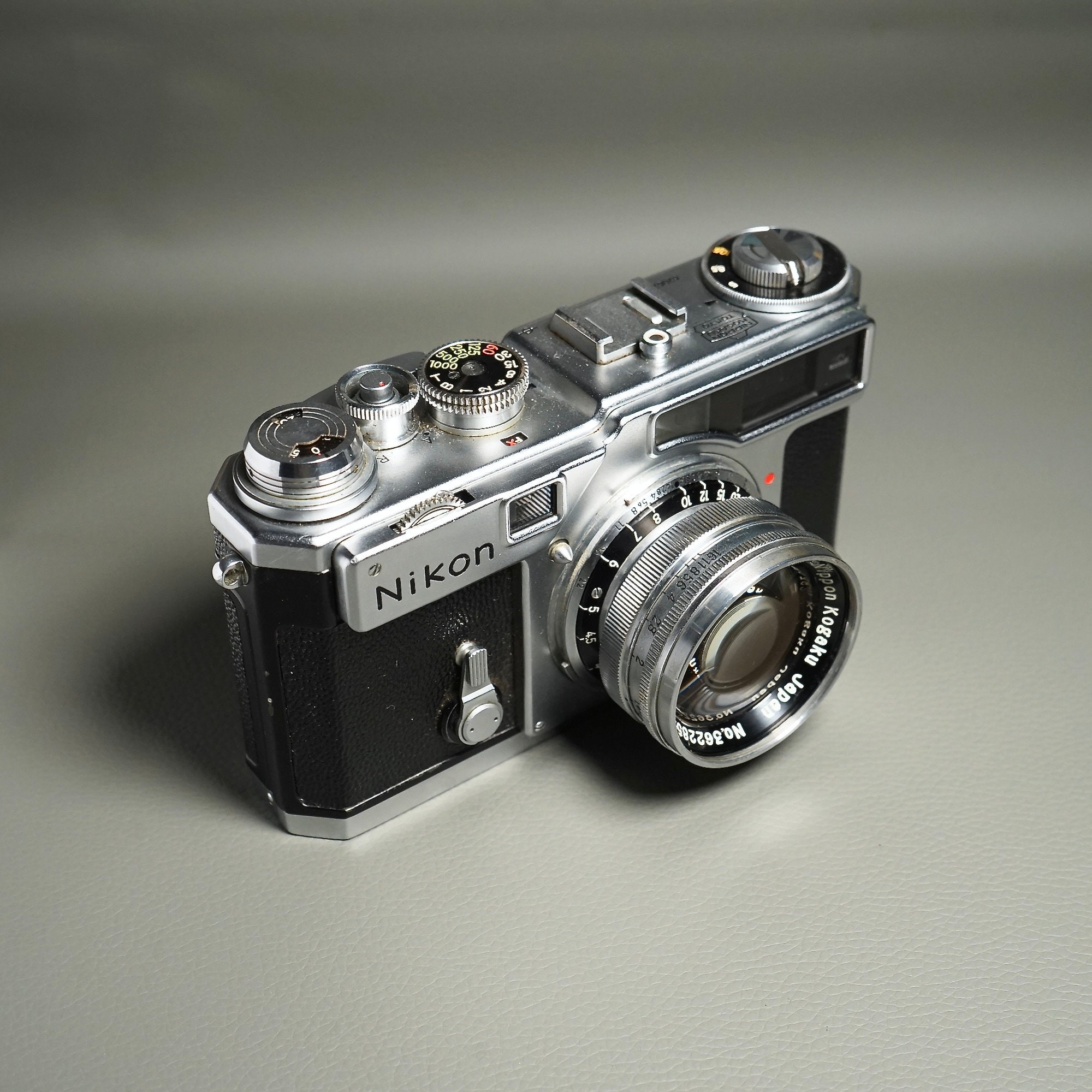 Vintage Nikon SP Rangefinder Camera Body W/ Nikkor 50mm F Vintage Nikon SP Rangefinder Camera Body W/ Nikkor 50mm F