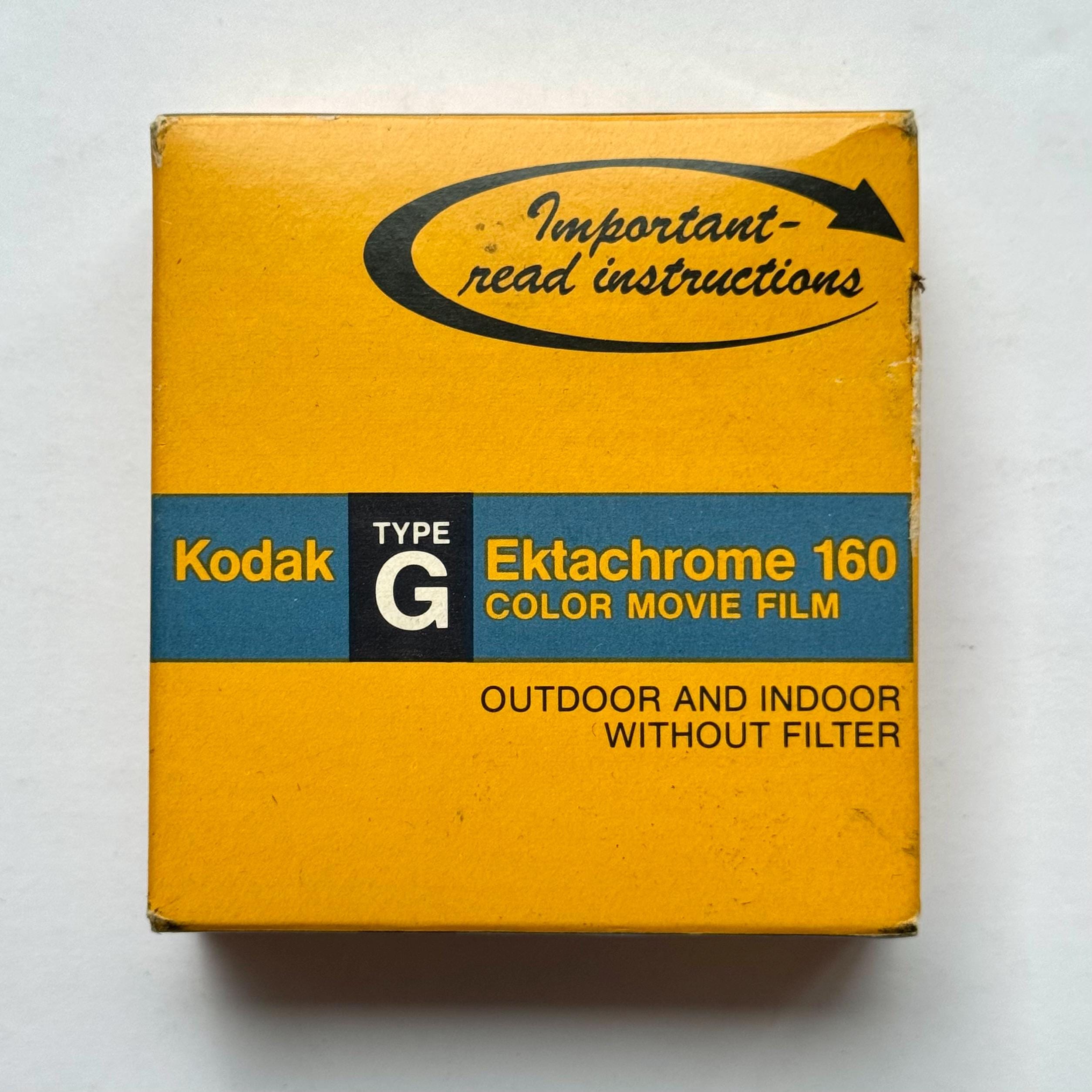 Kodak Ektachrome 160 G Color Movie Film for Super 8 Cartridge