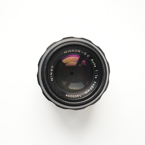 トップブランドのファッション Non-ai F/1.4 50mm Auto NIKKOR-S.C Nikon Lens SLR F Nikon for レンズ(単焦点)