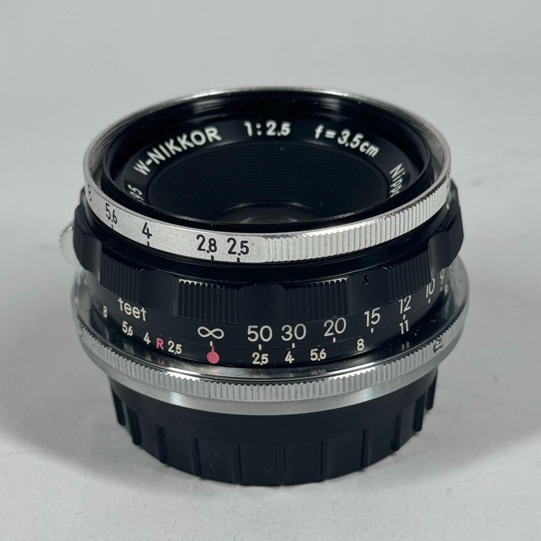 Nippon Kogaku W-nikkor F/2.5 F=3.5cm 35mm Wide-angle Rangefinder