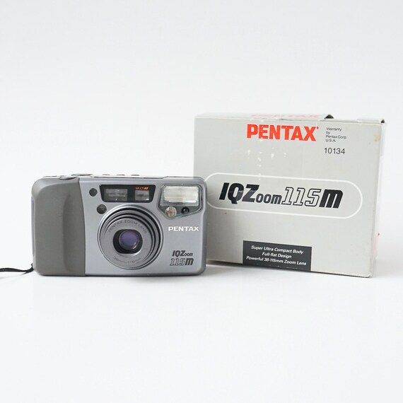 Vintage Pentax ESPIO Iqzoom 115M Autofocus 35mm Point & Shoot Etsy